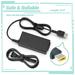Yolmary 20V 3.25A 65W AC Adapter Laptop Charger with USB Square Yellow Connector Tip
