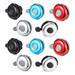 10PCS Compact Bike Bell Special Bell Thickened Bike Aluminum Bell Fashion Right Hand Bell Bike Accessory for Outdoor Bike Use (Random Color)