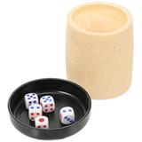 2 Set of Dice Cup with Lid Matching Dice Game Dice Cups KTV Dice Party Favors