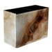 Marble Pattern PVC Leather Brush Holder and Pen Organizer - Dual Compartment Pen Holder - Stylish Pen Holder and Brush Organizer