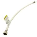 Thrifco 7642028 1/2 Inch Comp X 1/2 Inch Fip X 20 Inch Long Flexible Braided PVC Faucet Riser