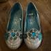 Disney Shoes | Elsa Disney Dress Up Shoes | Color: Blue/Silver | Size: 9g