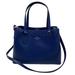 Kate Spade Bags | Kate Spade, New W/Tags, Refined Grain Leather, Medium Satchel Bag, Bold Navy | Color: Blue | Size: Os