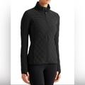 Athleta Jackets & Coats | Athleta Black Quilted Upside Full Zip Jacket | Color: Black | Size: S