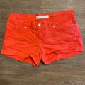 Levi's Shorts | Levi’s Low Rise Short Shorts Size 26 | Color: Orange/Red | Size: 26