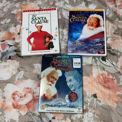 Disney Media | Santa Clause Movie Series | Color: Blue/Red | Size: Os