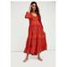 Free People Dresses | Free People Mockingbird Dress | Color: Orange/Red | Size: L