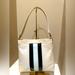 Gucci Bags | Gucci Sherry Line Shoulder Bag Canvas Patent Leather White | Color: Blue/White | Size: Os