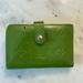 Louis Vuitton Bags | Louis Vuitton French Wallet Monogram Green Vernis $200 | Color: Gold/Green | Size: Os