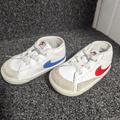 Nike Shoes | Nike Blazer Mid Crib Shoe | Color: White | Size: 4bb