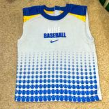Nike Shirts & Tops | Baby Boys Nike Blue Baseball Tank | Color: Blue/Gray | Size: 12mb