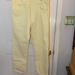 Levi's Jeans | 501 Levi’s Pale Yellow Men’s Jean Pants | Color: Yellow | Size: 42