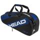 HEAD Unisex-Adult Team Racquet Bag M Tennistasche, Blau/Schwarz, M