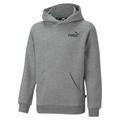 PUMA ESS Small Logo Hoodie FL B, Jungen Schweiß, Medium Gray Heather, 586969