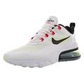 Nike Air Max 270 React Lace-Up White Synthetic Womens Trainers CZ6685 100