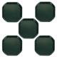 Dark Green Small Mixing Tray 70cm x 70cm Octagonal Colourful Tuff Trays concrete and Mortar Mixing Tray Kids Messy Activities Plastic Tuff Spot Board Water Sand Activities Sand Plastering (Set of 5)