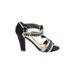 Nine West Heels: Black Shoes - Women's Size 8 - Open Toe