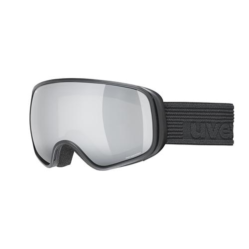Uvex SCRIBBLE FM Unisex-Skibrille Vollrand Monoscheibe Kunststoff-Gestell, schwarz