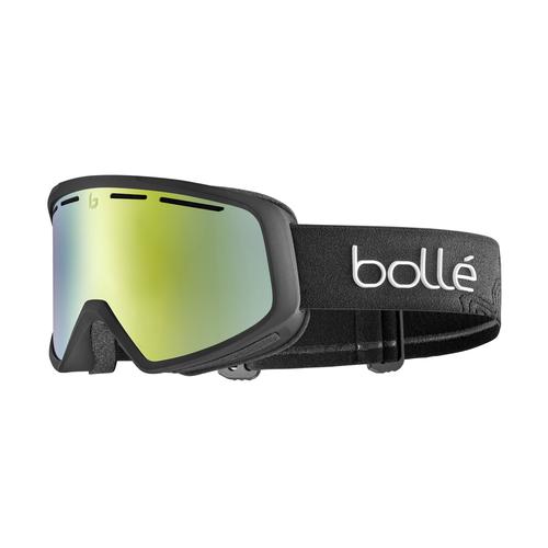 Bollé CASCADE Unisex-Skibrille Vollrand Monoscheibe Kunststoff-Gestell, schwarz