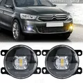 Magic colorM LED Fendinebbia per Citroen Ford Honda Suzuki Isuzu Mitsubishi Renault Auto Car Fendinebbia Bianco Giallo Impermeabile 12V