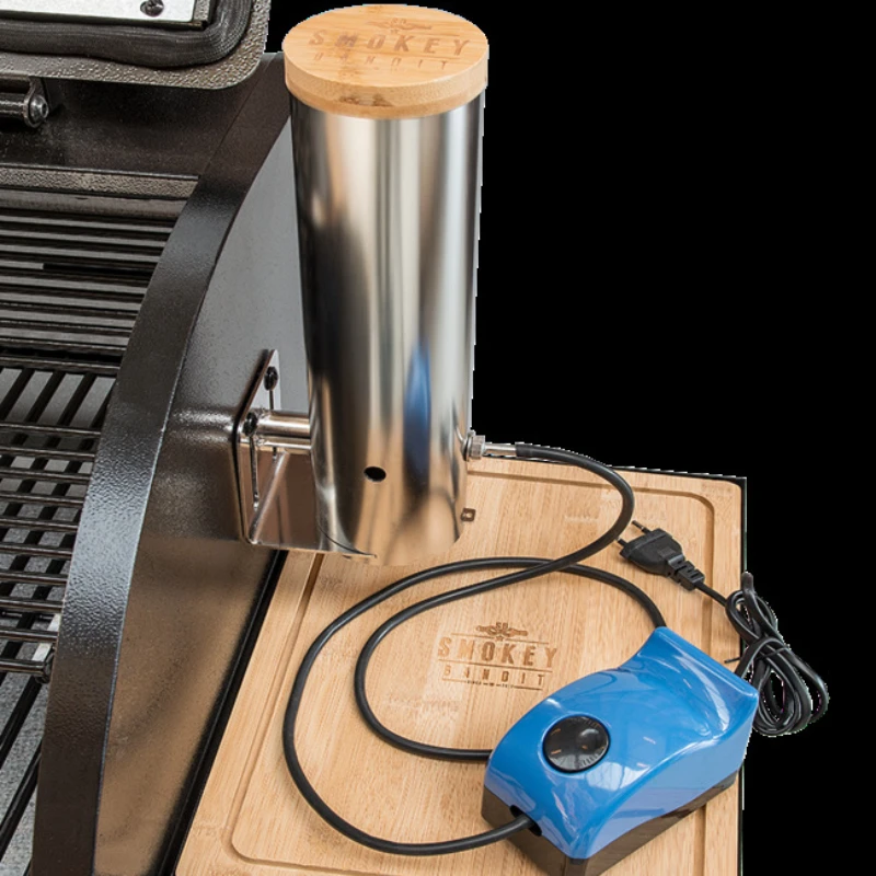 Kaltrauchgenerator aus Edelstahl, Größe L, Räuchergrill zum Räuchern/Lebensmittel und Fleisch, Räucherei, Premium-Zubehör für BBQ-Grill