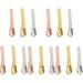 15 pcs Mini Makeup Spatulas Skin Care Cosmetic Spoons Reusable Face Cream Applicators