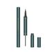 Huarll Eyeliner Pencil Beauty Tools 4D Fiber Mascara and Eyeliner 2 in 1 Set Two Head Sweat Proof Thicken Lengthen Eye Beauty Makeup 10ml As Shown