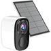 Rraycom 5MP Solar Security Cameras Wireless Outdoor with Solar Panel 2K QHD WiFi Wireless Camera for Home Security with Color Night Vision Motion Detection 2-Way Talk Compatible with Alexa