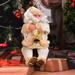 KIHOUT Discount 1 Piece Santa Flannel Decoration Holiday Party Christmas Table Decoration Doll Christmas Home Window Decorations