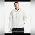 Nike Jackets & Coats | Dq4938-030 New With Tag Nike Men's Sportswear Insulated Work Jacket Sz Xxl | Color: White | Size: Xxl