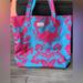 Lilly Pulitzer Bags | Lily Pulitzer For Este Lauder Blue And Pink Crab Tote Bag | Color: Blue/Pink | Size: Os