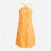 J. Crew Dresses | J. Crew Orange Embellished Halter Mini Dress | Color: Orange | Size: 10