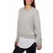 Adidas Tops | Adidas Women's Athletics Dual Layer Sweatshirt, Medium Grey Heather, L | Color: Gray | Size: L