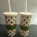 Kate Spade Other | Kate Spade Dot Nib 20 Oz Tumblers | Color: White | Size: Os