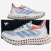 Adidas Shoes | Adidas 4dfwd 2 Womens Running Shoes White Blue Violet Size 6 | Color: Blue/White | Size: 6