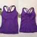 Athleta Tops | Athleta Intention Yoga Tank Strappy Workout Top | Color: Purple | Size: Xs