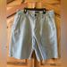 American Eagle Outfitters Shorts | Men's American Eagle Longboard Gray Flat Front Chino Bermuda Shorts Size 32 | Color: Gray | Size: 32