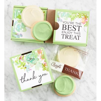 Thank You 2 Pack Cookie Card by Cheryl's Cookies