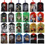 Porte-clés de prière japonaise de Style animé Omamori, prière Fortune, beauté, santé, sac de
