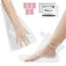 Segbeauty Paraffin Wax Liners for Hands & Feet 200 Counts Larger & Thicker Plastic Paraffin Wax Booties Bags thera-py Wax Refill Socks & Gloves Paraffin Bath Mitts Covers for Wax treat-ment
