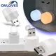 Mini USB Schreibtisch lampe Glühbirne Augenschutz LED Nachtlicht Geschenk Aufladung USB kleine runde
