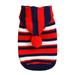 Dog Clothes Teddy Sweatshirt Autumn Winter Striped Suit Puppy Puppy Party Cat With Hat Pet Clothes Dailywear