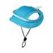 Summer Pet Hat Breathable Sunshade Cat Dog Hat Bow Princess Ear Leaking Dog Dailywear