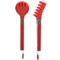 4 Pcs Silicone Food Clip Camping Grills Kitchen Tool Steak Clamp Spaghetti Tong Portable Tongs