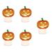 5pcs Halloween Night Light Desktop LED Pumpkin Shaped Festival Party Decorations