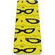 Yellow Cat Eye Glasses Pattern TPE Yoga Mat for Workout & Exercise - Eco-friendly & Non-slip Fitness Mat