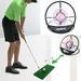 Wliqien Indoor Outdoor Golf Pop UP Chipping Pitching Cage Mat Practice Net Training Aids