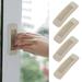 4 Pieces Self-Stick Instant Cabinet Drawer Handle Helper Auxiliary Kitchen Cabinet Door Window Handle Sticker Convenient Opening Stick-On Handles