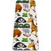 Design with Wild Animals Pattern TPE Yoga Mat for Workout & Exercise - Eco-friendly & Non-slip Fitness Mat
