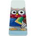 Cute Owl with Scarf Books Pattern TPE Yoga Mat for Workout & Exercise - Eco-friendly & Non-slip Fitness Mat